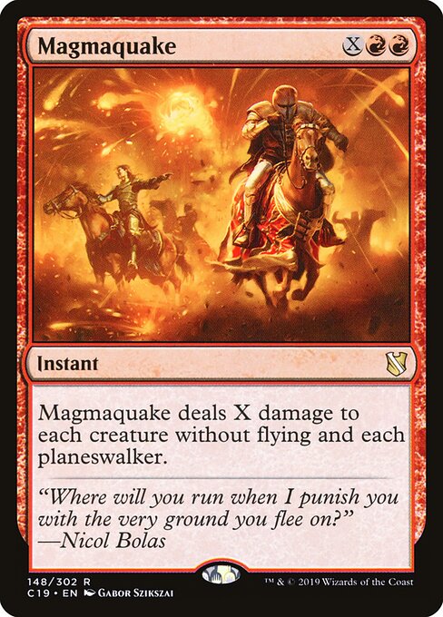 Magmaquake C19-148 Rare Near Mint Englisch
