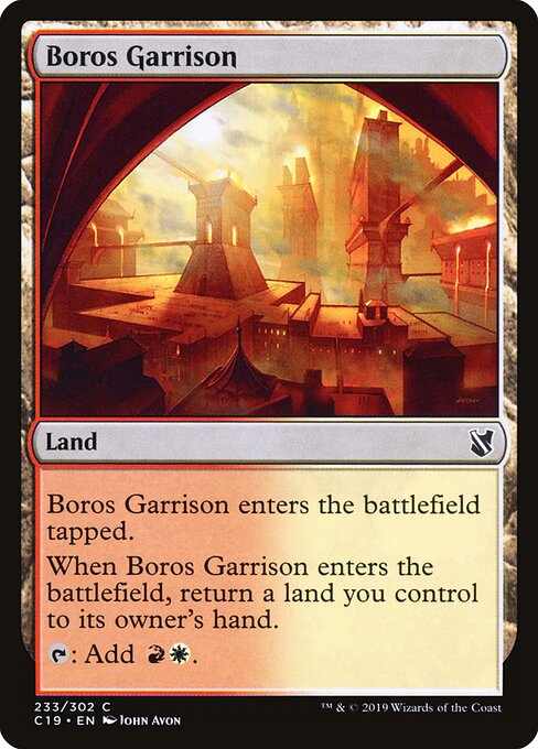 Boros Garrison C19-233 Common Excellent Englisch