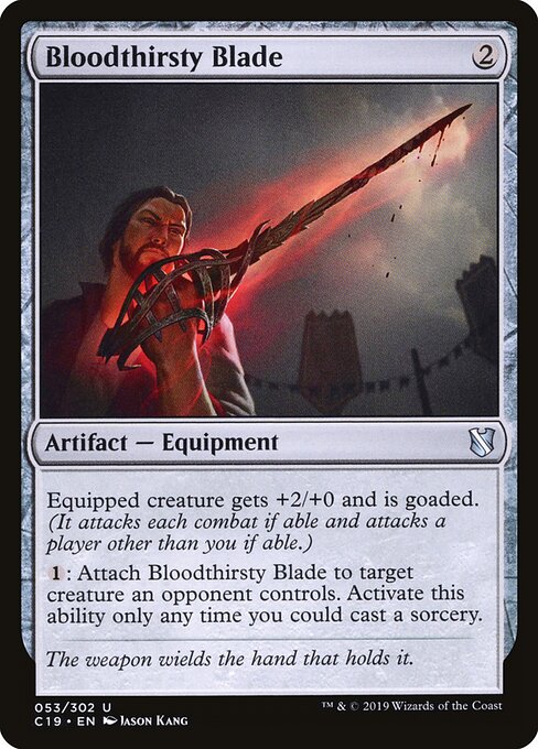 Bloodthirsty Blade C19-53 Uncommon Good Englisch