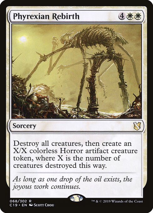 Phyrexian Rebirth C19-68 Rare Near Mint Englisch