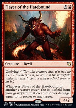 Flayer of the Hatebound C19-144 Rare Near Mint Englisch