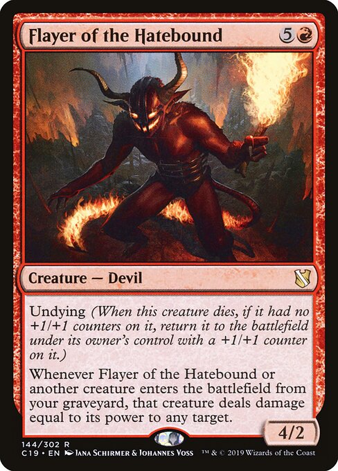 Flayer of the Hatebound C19-144 Rare Near Mint Englisch