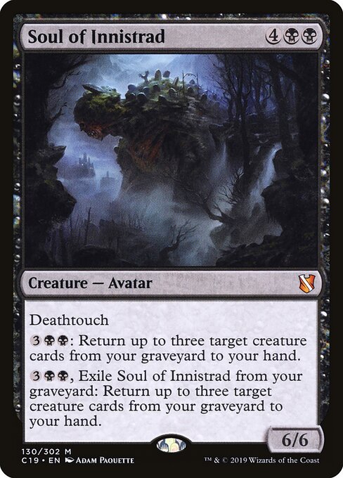Seele von Innistrad C19-130 Mythic Excellent Englisch