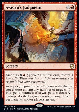 Avacyn's Judgment C19-134 Rare Excellent Englisch