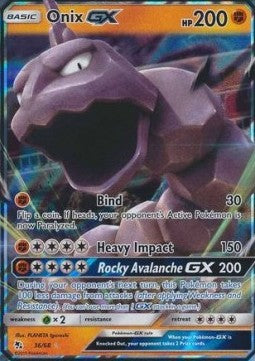 Onix GX HIF-36 Ultra Rare Excellent Deutsch