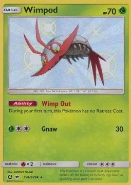 Wimpod HIF-SV4 Holo Rare Near Mint Englisch