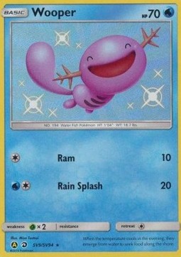 Wooper HIF-SV9 Secret Rare Excellent Deutsch