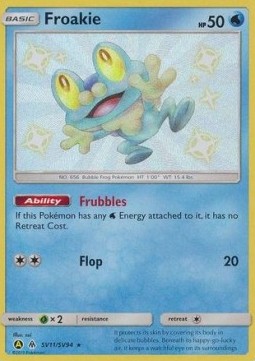 Froakie HIF-SV11 Secret Rare Light Played Deutsch