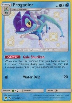 Frogadier HIF-SV12 Holo Rare Good Französisch