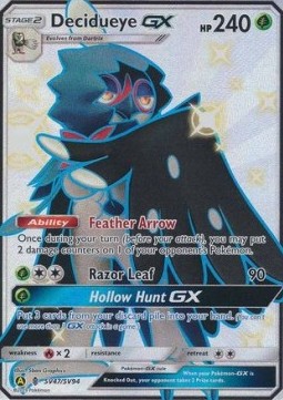 Decidueye GX HIF-SV47 Ultra Rare Near Mint Englisch