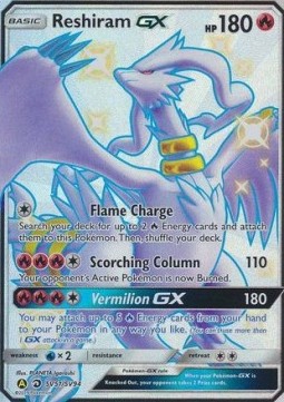Reshiram GX HIF-SV51 Secret Rare Near Mint Deutsch