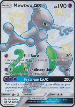 Mewtwo GX HIF-SV59 Ultra Rare Near Mint Englisch