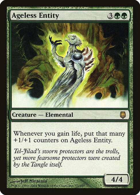 Ageless Entity DST-73 Rare Light Played Englisch Foil