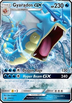 Gyarados GX SM-212 Promo Poor Deutsch