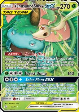 Bisaflor & Serpifeu GX CEC-1 Ultra Rare Excellent Deutsch