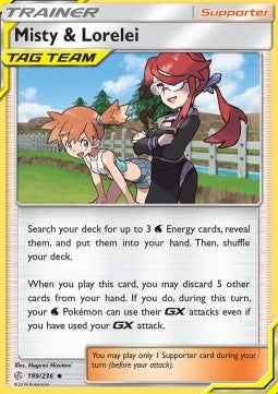 Misty & Lorelei CEC-199 Uncommon Played Deutsch