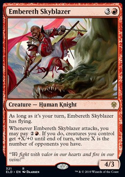 Embereth Skyblazer XELD-321 Rare Near Mint Englisch
