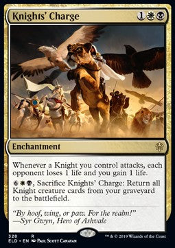 Knights' Charge XELD-328 Rare Near Mint Englisch