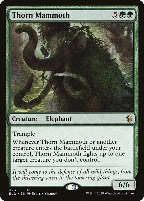 Thorn Mammoth XELD-323 Rare Excellent Englisch