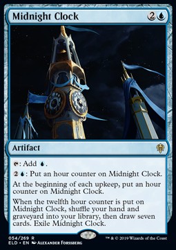 Midnight Clock ELD-54 Rare Near Mint Englisch