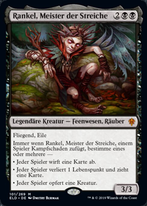 Rankel, Meister der Streiche ELD-101 Mythic Near Mint Deutsch
