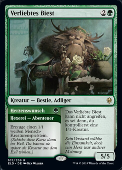 Verliebtes Biest // Herzenswunsch ELD-165 Rare Near Mint Deutsch