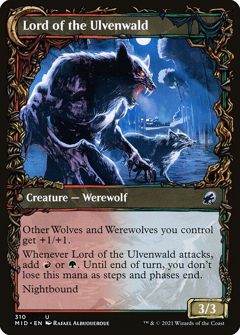 Kessig Naturalist // Lord of the Ulvenwald - Back Face