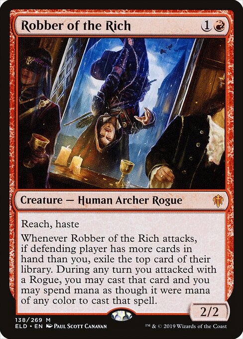 Robber of the Rich ELD-138 Mythic Near Mint Englisch