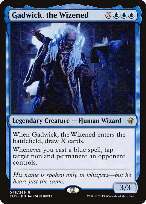 Gadwick, the Wizened ELD-48 Rare Near Mint Englisch