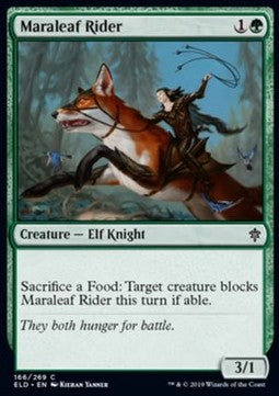 Maralaub-Reiterin ELD-166 Common Excellent Englisch Foil