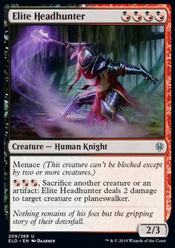 Elite-Kopfgeldjäger ELD-209 Uncommon Excellent Englisch Foil