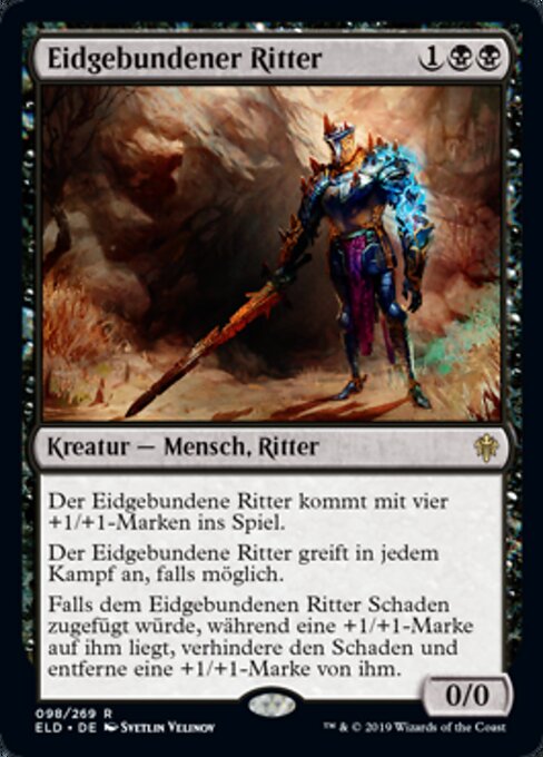 Eidgebundener Ritter ELD-98 Rare Near Mint Deutsch