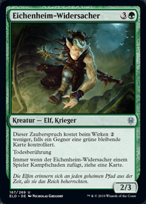 Eichenheim-Widersacher ELD-167 Uncommon Excellent Deutsch