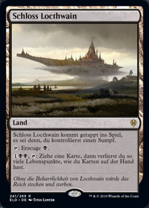 Schloss Locthwain ELD-241 Rare Near Mint Deutsch