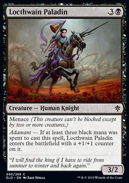 Locthwain-Paladin ELD-93 Common Excellent Englisch Foil