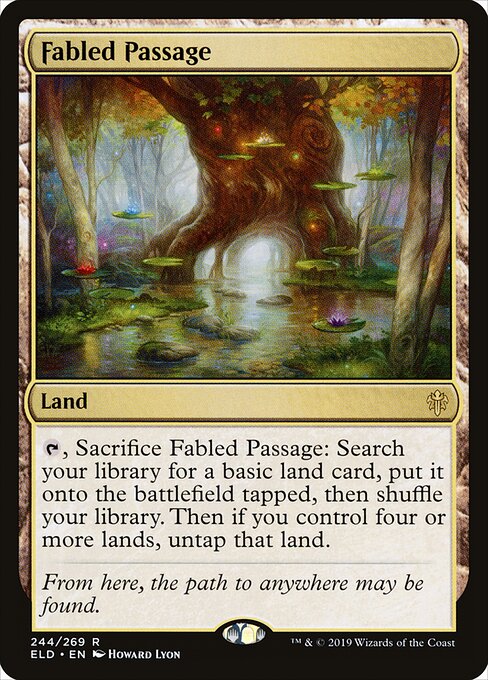 Fabled Passage ELD-244 Rare Near Mint Englisch