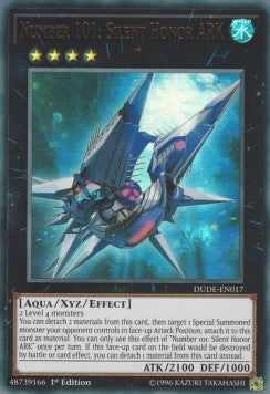 Nummer 101: Lautlose Ehre ARK DUDE-017 Ultra Rare Near Mint Deutsch 1. Auflage