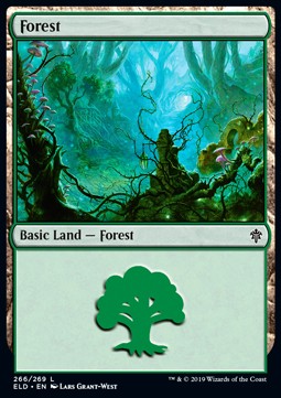 Wald (V.1) ELD-266 Land Excellent Englisch Foil