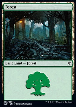 Wald (V.2) ELD-267 Land Near Mint Englisch Foil