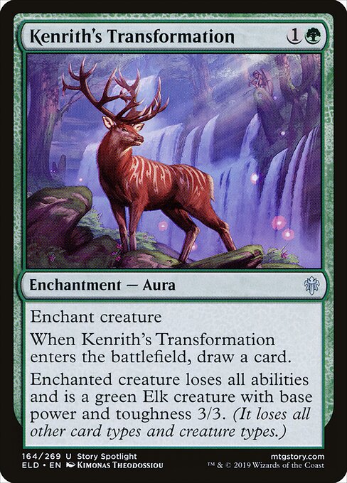 Kenrith's Transformation ELD-164 Uncommon Near Mint Englisch