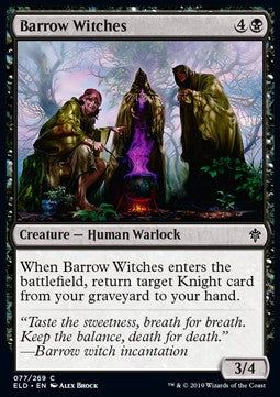 Grabhügelhexen ELD-77 Common Excellent Deutsch Foil