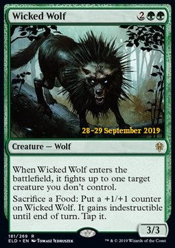 Böser Wolf (V.1) PELD-181 Rare Near Mint Deutsch Foil