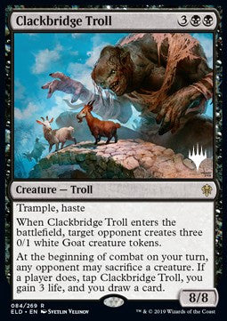 Klackerbrückentroll (V.2) PELD-84 Rare Excellent Deutsch Foil