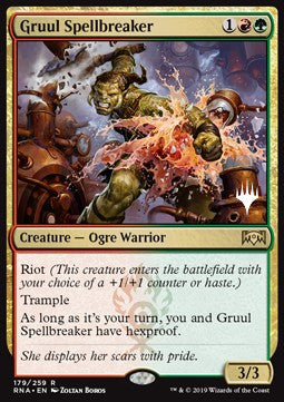 Gruul-Zauberbrecherin PELD-179 Rare Excellent Deutsch Foil