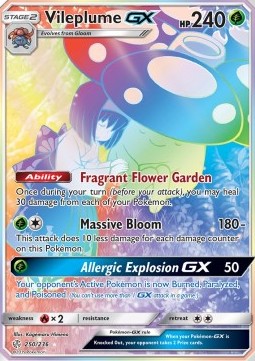 Giflor GX CEC-250 Secret Rare Near Mint Deutsch