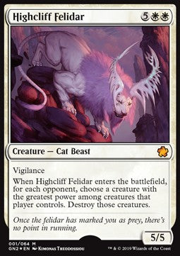 Highcliff Felidar GN2-1 Mythic Good Englisch Foil