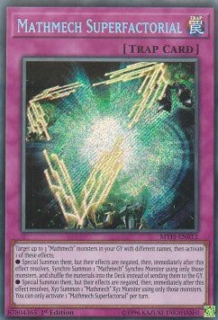 Mathemech-Superfakultät MYFI-DE012 Secret Rare Near Mint Deutsch 1. Auflage
