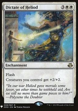 Gebot des Heliod MYS-8 Rare Excellent Englisch