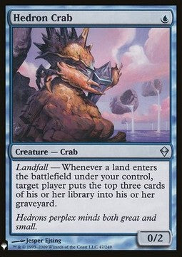 Hedron Crab MYS-47 Uncommon Excellent Englisch