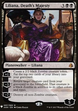 Liliana, Death's Majesty MYS-97 Mythic Near Mint Englisch